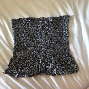 American Eagle Floral Tube Top